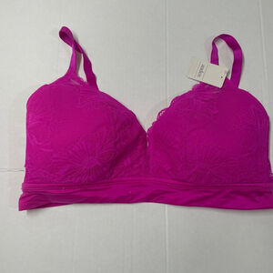 Auden Fuchsia Lace Bralette